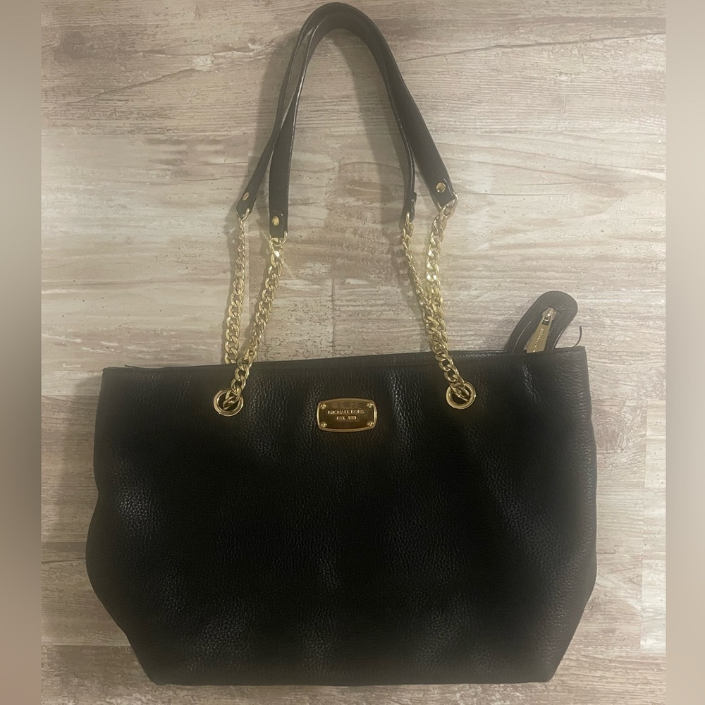 michael kors large black purse
